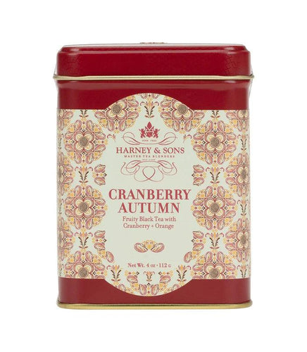 Harney & Sons Cranberry Autumn Loose Tea 4 oz - Premium Teas Canada