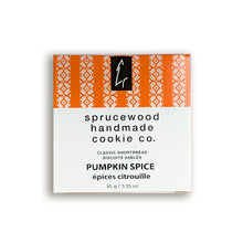 Load image into Gallery viewer, Sprucewood Fresh Pumpkin Spice Shortbread - Small Box
