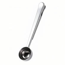 Load image into Gallery viewer, Measuring tea spoon with a long clip for package sealing