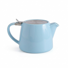 Load image into Gallery viewer, Stump Teapot with Infuser (600 ml) - Pastel Light Blue