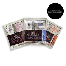 Load image into Gallery viewer, 3 Tea Sachets Sampler and Belgium Dark Chocolate Shortbread Cookies Set - Premium Teas Canada