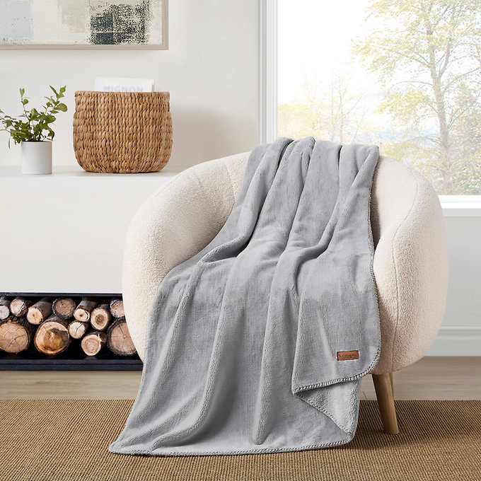 Ugg gray throw blanket sale