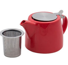 Load image into Gallery viewer, Stump Teapot with Infuser (600 ml) - Red
