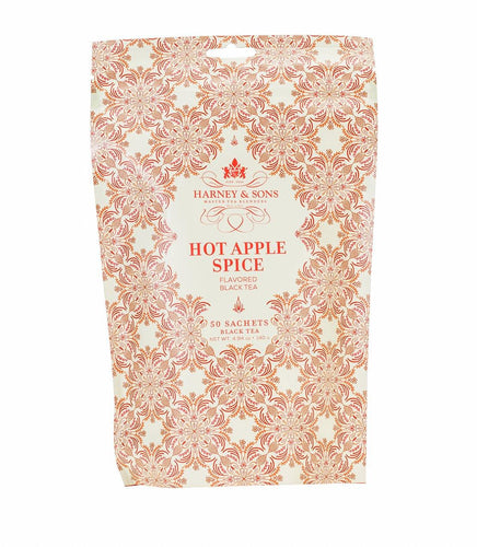 Harney & Sons Hot Apple Spice 50 Sachets - Premium Teas Canada