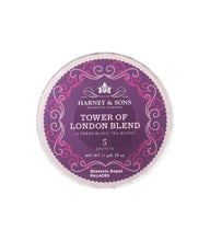 Load image into Gallery viewer, Harney & Sons HRP Tower of London Tea Tagalong (5 Sachets) - Premium Teas Canada