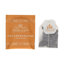 Load image into Gallery viewer, Harney & Sons Decaf Orange Pekoe (Ceylon) 20 Premium Teabags - Premium Teas Canada