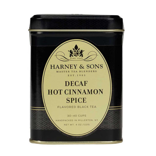 Harney & Sons Decaf Hot Cinnamon Spice 4 oz Loose Tea - Premium Teas Canada