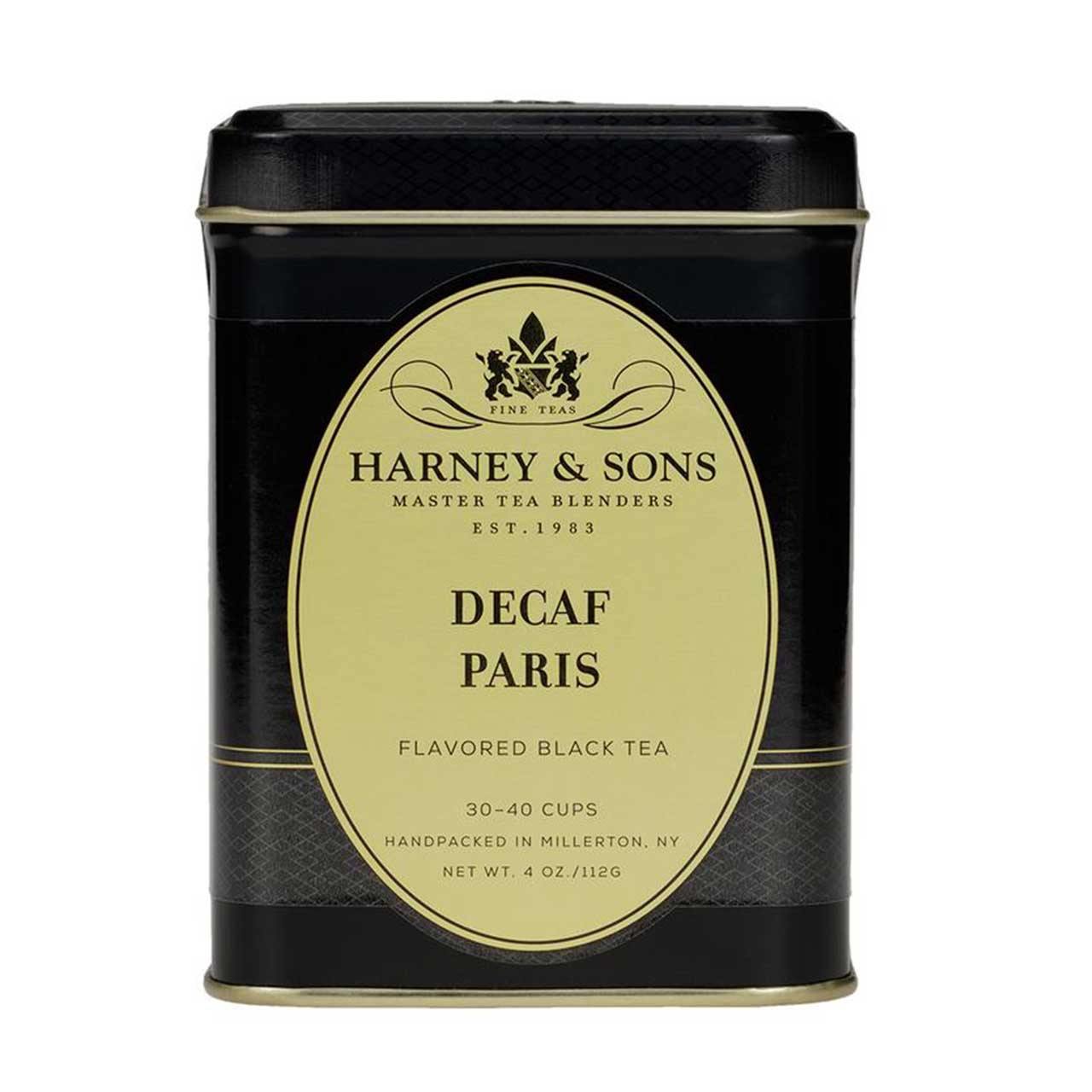 Harney & Sons Decaf Paris Loose Tea 4 oz – Premium Teas