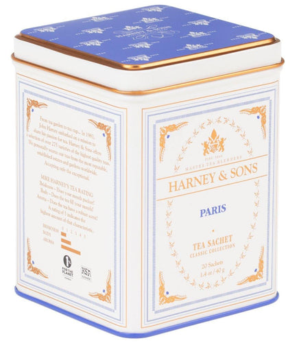 Harney & Sons Paris Classic Tea 20 Sachets - Premium Teas Canada