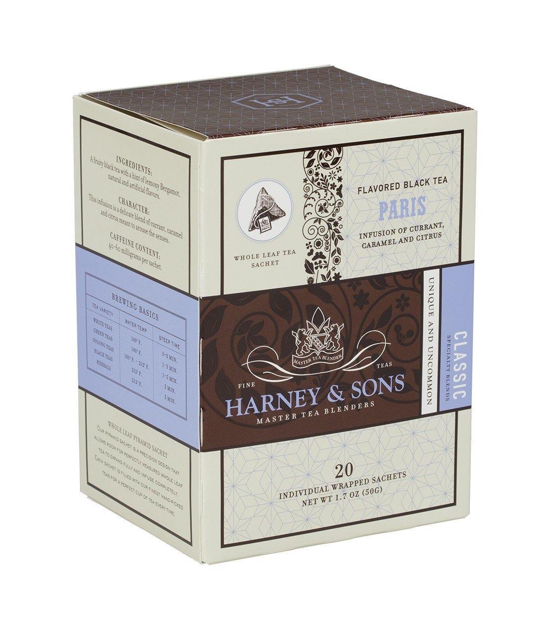 Harney & Sons Paris Tea 20 Wrapped Sachets