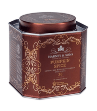 Load image into Gallery viewer, Harney & Sons HRP Pumpkin Spice Tea (30 Sachets) - Premium Teas Canada