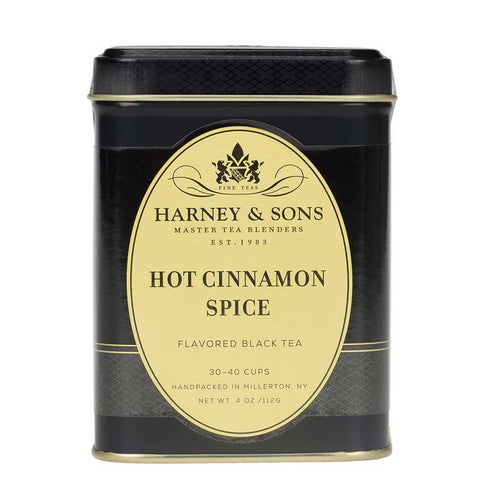 Harney & Sons Hot Cinnamon Spice 4 oz Loose Tea - Premium Teas Canada