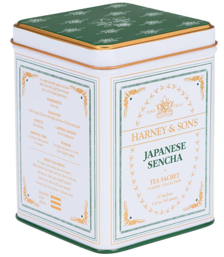 Harney & Sons Japanese Sencha Classic Tea (20 Sachets) - Premium Teas Canada
