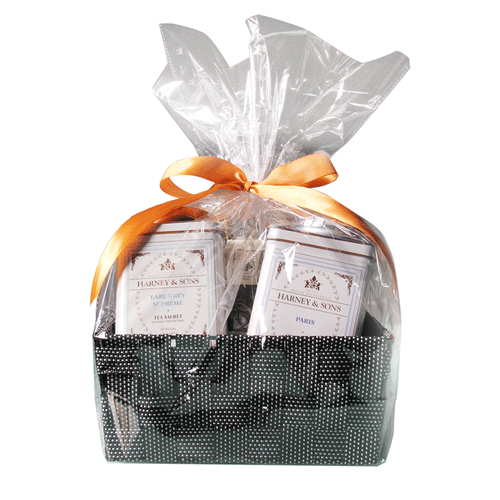 Tea & Cookies Gift Basket - Premium Teas Canada