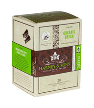 Load image into Gallery viewer, Harney & Sons Organic Green with Citrus & Ginkgo 20 Wrapped Sachets - Premium Teas Canada