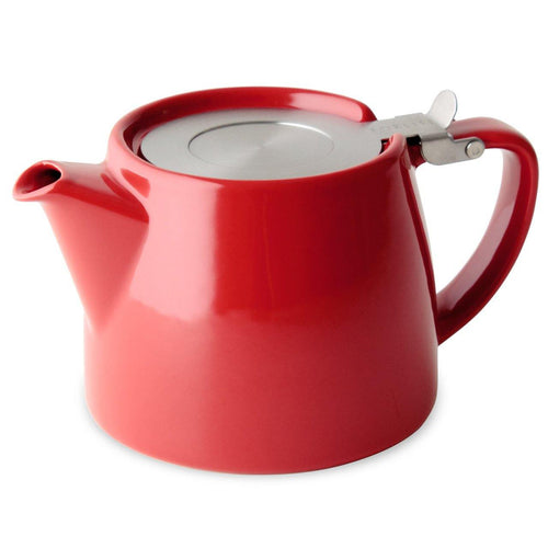 Red Stump Teapot with Infuser (18 oz) - Premium Teas Canada