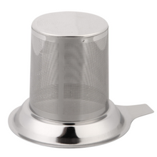 Load image into Gallery viewer, Stainless Steel Fine Mesh Tea Strainer - Premium Teas Canada

