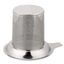 Load image into Gallery viewer, Stainless Steel Fine Mesh Tea Strainer - Premium Teas Canada
