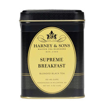 Load image into Gallery viewer, Harney & Sons Supreme Breakfast Loose Tea 4 oz - Premium Teas Canada