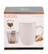 Load image into Gallery viewer, Ceramic Tea Mug with Infuser and Lid (330 ml) - Premium Teas Canada