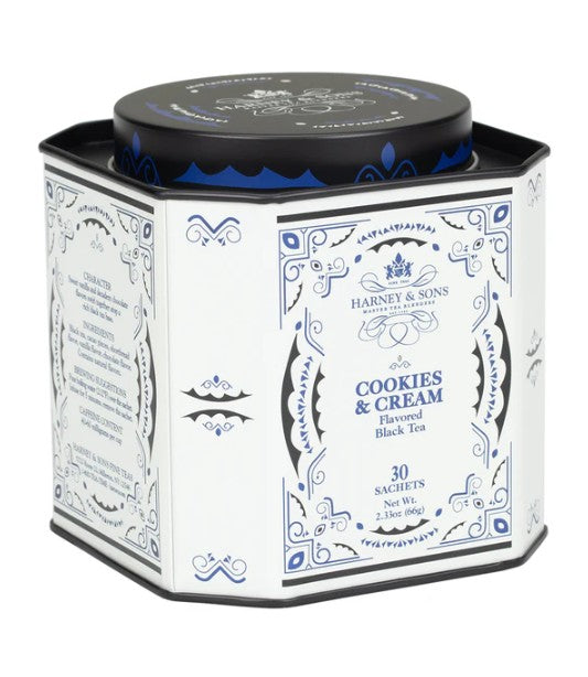 Harney & Sons Cookies & Cream (30 sachets) tin