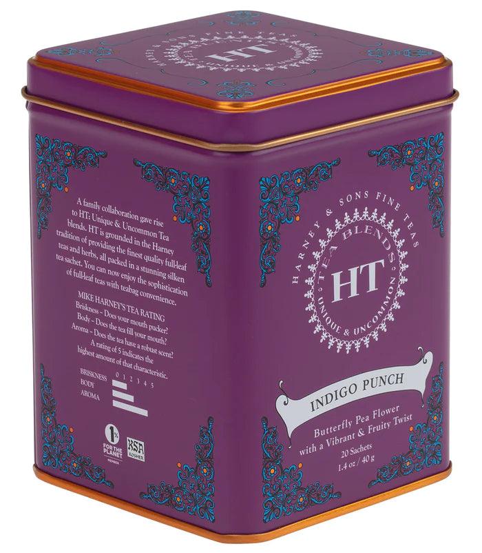 Harney & Sons HT Indigo Punch Tea (20 sachets) - Premium Teas Canada