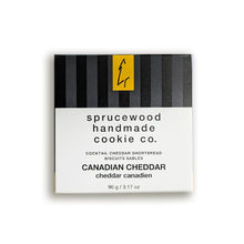 Load image into Gallery viewer, Sprucewood Savoury Aged Cheddar Shortbread - Small Box
