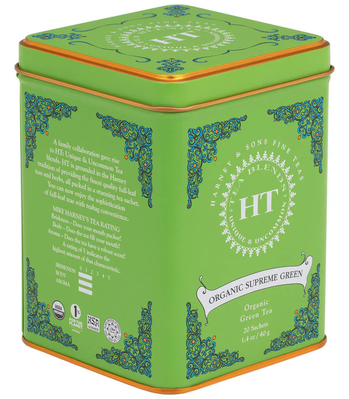 Harney & Sons HT Organic Supreme Green Tea (20 Sachets)