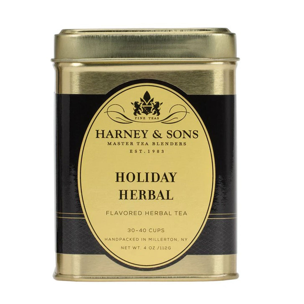 Harney & Sons Holiday Herbal Loose Tea 4 oz (Organic Rooibos)