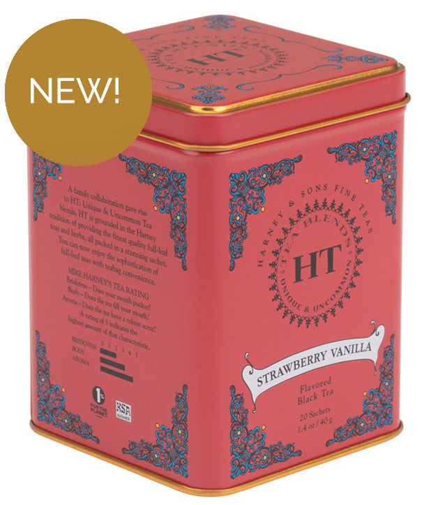 Harney & Sons HT Strawberry Vanilla Black Tea (20 Sachets)