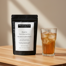 Load image into Gallery viewer, Harney &amp; Sons Peach Fresh Brew Iced Tea (3-50 Large Pouches)

