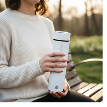 Load image into Gallery viewer, White Insulated Infusion Flask 450 ml

