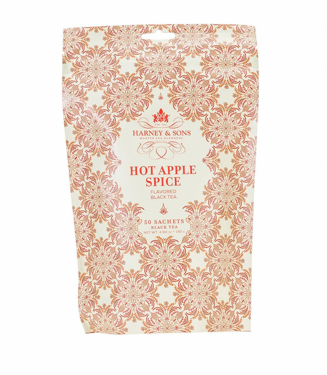 Harney & Sons Hot Apple Spice - Flavoured Black Tea - 50 Sachets