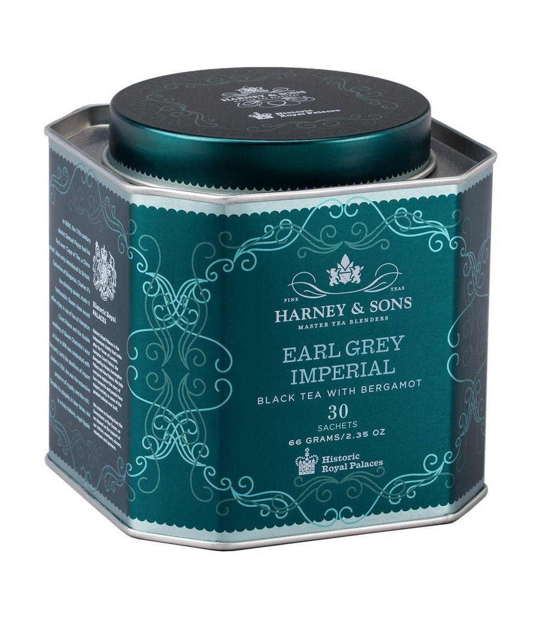 Harney & Sons HRP Earl Grey Imperial Tea (30 Sachets) - Premium Teas Canada