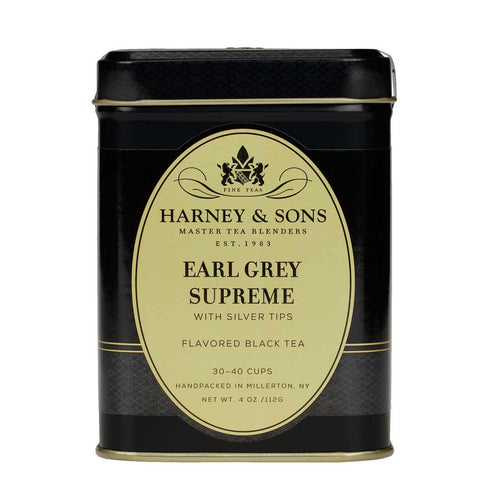 Harney & Sons Earl Grey Supreme Loose Tea 4 oz - Premium Teas Canada