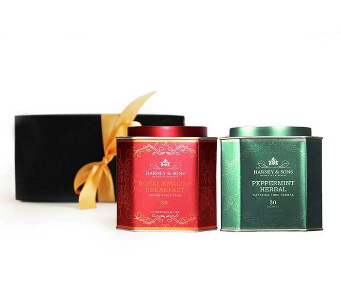 Harney & Sons Morning & Night Royal Teas Gift Set - Premium Teas Canada