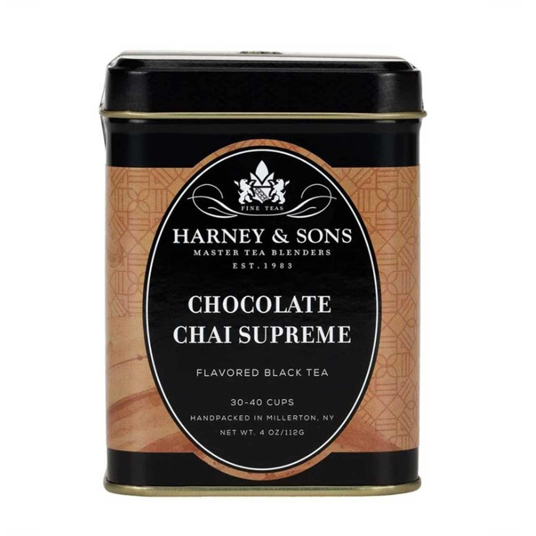 Harney & Sons Chocolate Chai Supreme - 4 oz Loose Tea - Premium Teas Canada