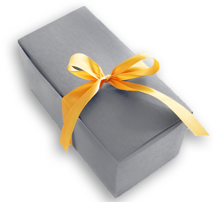 Gift Box with Ribbon - Premium Teas Canada