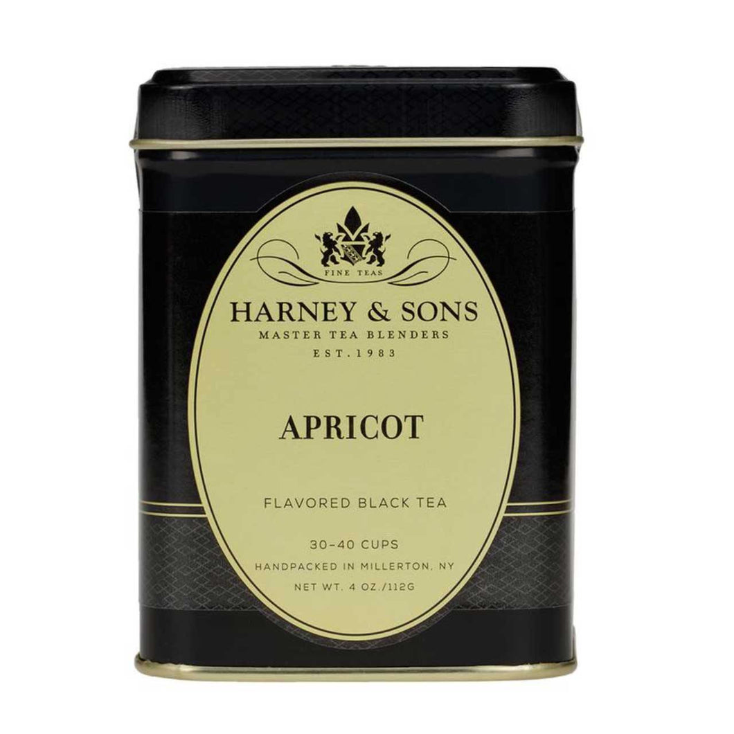 Harney & Sons Apricot Black Loose Tea 4 oz - Premium Teas Canada
