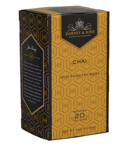 Harney & Sons Chai 20 Premium Teabags - Premium Teas Canada