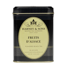 Load image into Gallery viewer, Harney &amp; Sons Fruits d&#39;Alsace Black Loose Tea 4 oz - Premium Teas Canada
