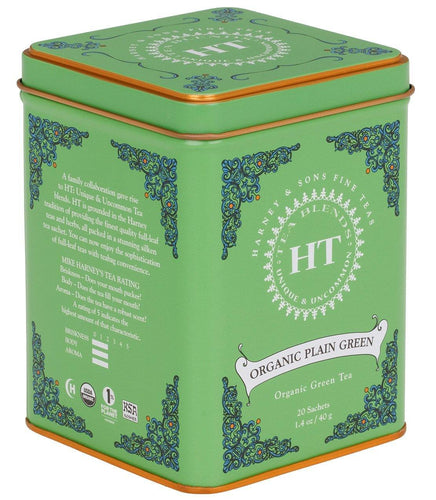 Harney & Sons HT Organic Green Tea (20 Sachets) - Premium Teas Canada