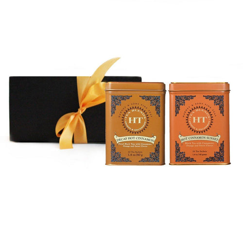 Harney & Sons Hot Cinnamon Sunset Tea Gift Set (Sachets) - Premium Teas Canada