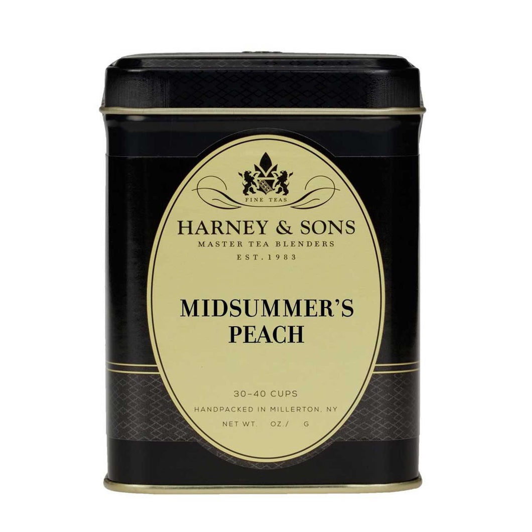 Harney & Sons Decaf Midsummer Peach Tea 4 oz - Premium Teas Canada