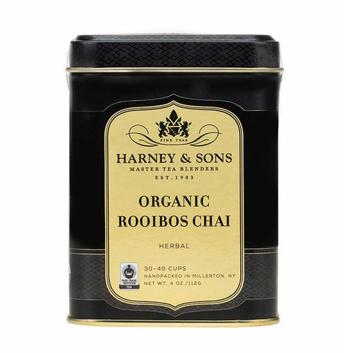Harney & Sons Organic Rooibos Chai 4 oz Loose Tea - Premium Teas Canada