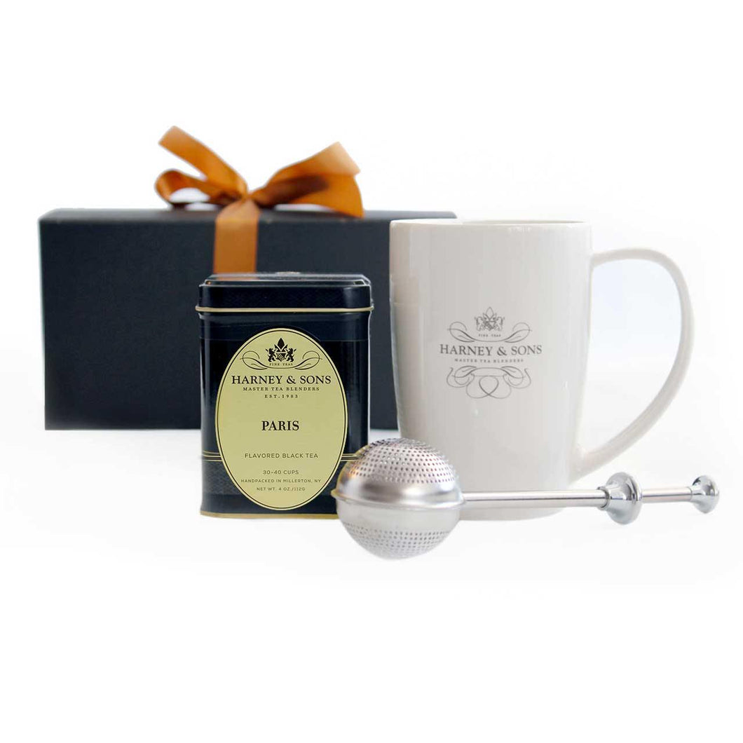 Harney & Sons Paris, Mug, Infuser Gift Set - Premium Teas Canada