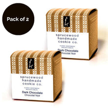 Load image into Gallery viewer, Sprucewood 76% Belgium Dark Chocolate Shortbread (Pack of 2) - Premium Teas Canada
